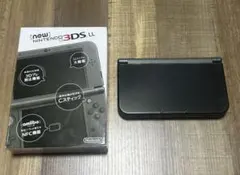 【箱付き美品】new ニンテンドー3DS LLブラック　充電器付き　美品