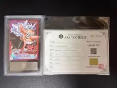 ARS10 リミテッドカードコレクション　ルフィ BASE SHOP 鑑定書付 ARS10 リミテッドカードコレクション ルフィ BASE SHOP 鑑定書付