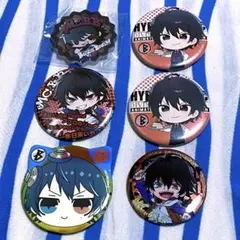 ヒプノシスマイク『山田一郎 缶バッジ』６点セット まとめ売り