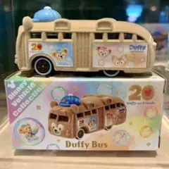 ディズニー 20周年 トミカ バス　カラフルハピネス ダッフィー