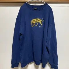 Dime ダイム スウェット レオパード柄 ネイビーのサムネイル