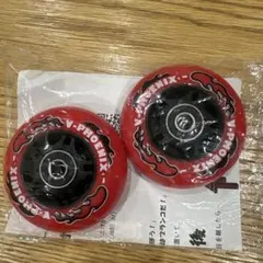 ブレイブボード　タイヤ　レッド 2個セット　76mmのサムネイル