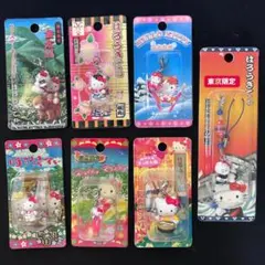 ハローキティ ご当地限定 ファスナーマスコット4種セット まとめ売り