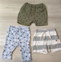 baby GAP ベビー他、ショートパンツ3点セット　サイズ80