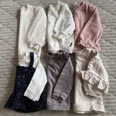 【まとめ売り】ベビートップス90サイズ　6点セット