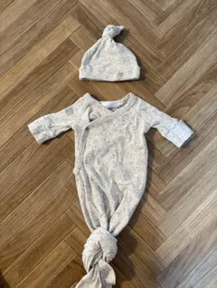 SUSUKOSHI ロンパースボンネットレギンス3点セットススコシ帽子