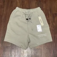Fog essentials ハーフパンツショーツ反射フォントカーキブラウンロゴ Fog essentials ハーフパンツショーツ反射フォントカーキブラウンロゴ