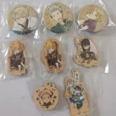 赤髪の白雪姫 漫福ガチャ購入特典 ウッドキーホルダー 白雪 ゼン オビ