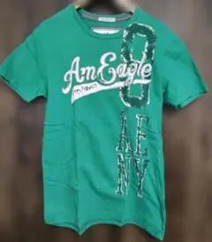 AMERICAN EAGLE OUTFITTERS グリーン Tシャツ S/P