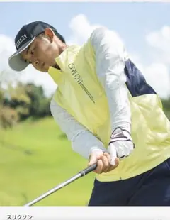 新品未使用 SRIXON ゴルフベスト Lサイズ デサントスリクソン メンズ