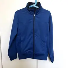 未使用　UNIQLO ユニクロ　ブルゾン　ジャージ　ジャンパー　130 ブルー