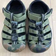KEEN キッズ サンダル カモフラージュ