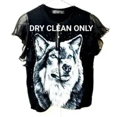 限定一点物⭐DRYCLEANONLY✫シルク ドッグ カットソーのサムネイル