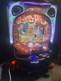 ニューギン　CR真・花の慶次2　319ver　漆黒の衝撃　実機　L10-VH ニューギン CR真・花の慶次2 漆黒の衝撃 中古パチンコ実機 [枠名