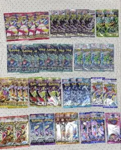 も*ん様 ポケモンカード バラパック 5種 計40パック まとめ売り スタートデ も*ん様 ポケモンカード バラパック 5種 計40パック まとめ売り