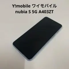 Y!mobile ワイモバイル nubia S 5G A403ZTのサムネイル