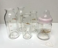 pigeon 産院用哺乳瓶 100ml 200ml 母乳相談室5本セット