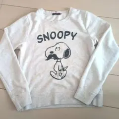 EarthMusic&ecology　スヌーピー トレーナー Sサイズ