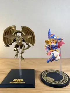 遊戯王 ブラック・マジシャンガール　ラーの翼神竜 フィギュア セット