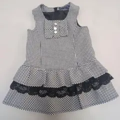 CHOPIN deux チェック柄ワンピース 80