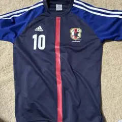adidas 日本代表 シャツ L ネイビー 10 ジュニアサイズ