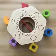Hape 知育玩具 木のおもちゃ 型はめ パズル