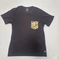 【希少】ユニクロ UT イオラニ ハワイアン クラシックス ポケットTシャツ Lのサムネイル