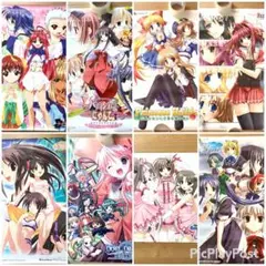 ❤️非売品❤️希少品❤️PS2ソフト　B2販促ポスター　特典　8枚セット　匿名配送