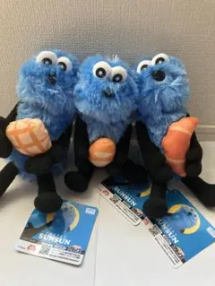 パペットスンスン パン ぬいぐるみ 全３種コンプリートセット