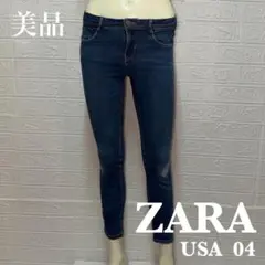 美品 ZARA Trafaluc スキニーデニムパンツ インディゴブルーのサムネイル