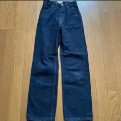 Moname ストレートデニム ダークブルー