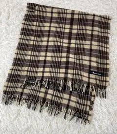 Aquascutum アクアスキュータム チェック柄マフラー イギリス 発祥
