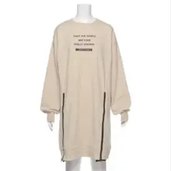 ラブトキシック　ロング丈トレーナー　ベージュ　L 160㎝