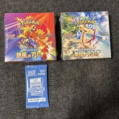 熱風のアリーナシュリンク付きBOXプロモ付き 楽園ドラゴーナシュリンク付きBOX