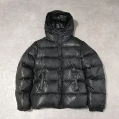 00s【archive】ダウンジャケット Y2K 肉厚 光沢 短丈
