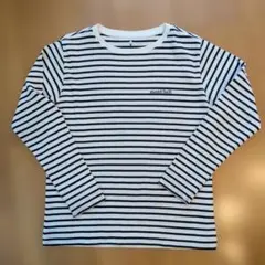 【mont-bell】 長袖カットソー ボーダー柄　130サイズ