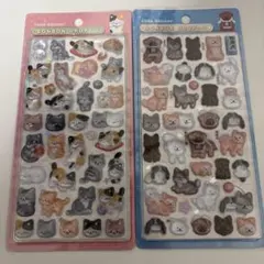 正規品 ボンボンドロップシール 和柄 日本犬　和猫