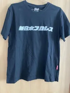 新日本プロレス NJPW ロゴ Tシャツ ブラック Mサイズ