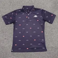 Kappa　ゴルフウェア　半袖ポロシャツ　総柄　Mサイズ