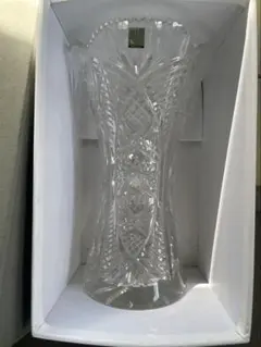 ★ HOYA クリスタルガラス　アンティーク　花器
