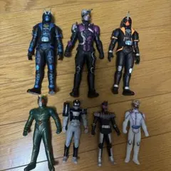 仮面ライダー ソフビ フィギュア 7体セットのサムネイル