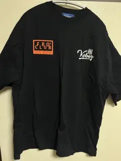 Keboz 黒 Tシャツ フロント・バックロゴ