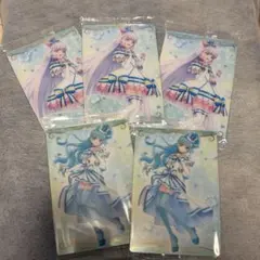 プリキュアウエハースカード ワンダフルプリキュア 5枚セット