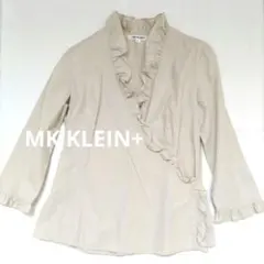 MK KLEIN+　カシュクールブラウス　アイボリー　エムケークランプリュスのサムネイル