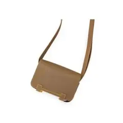 エルメス ゲタ エトゥープ シェーブルミゾル ゴールド金具 ショルダー 
