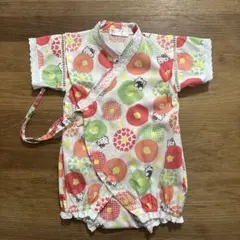 ハローキティー甚平 ロンパース 女の子