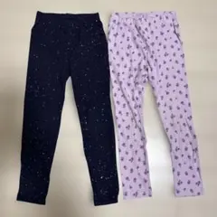 ユニクロ　ギャップ　レギンスパンツ二枚セット