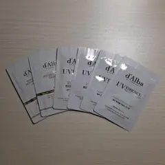 d'Albaトーンアップサンクリーム＆オイルクリームクレンザーサンプル6点セット