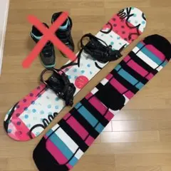 美品【RIDE ボードセット】ビンディング・カバー