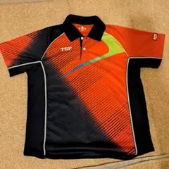 TSP ポロシャツ オレンジ/ネイビー/レッド